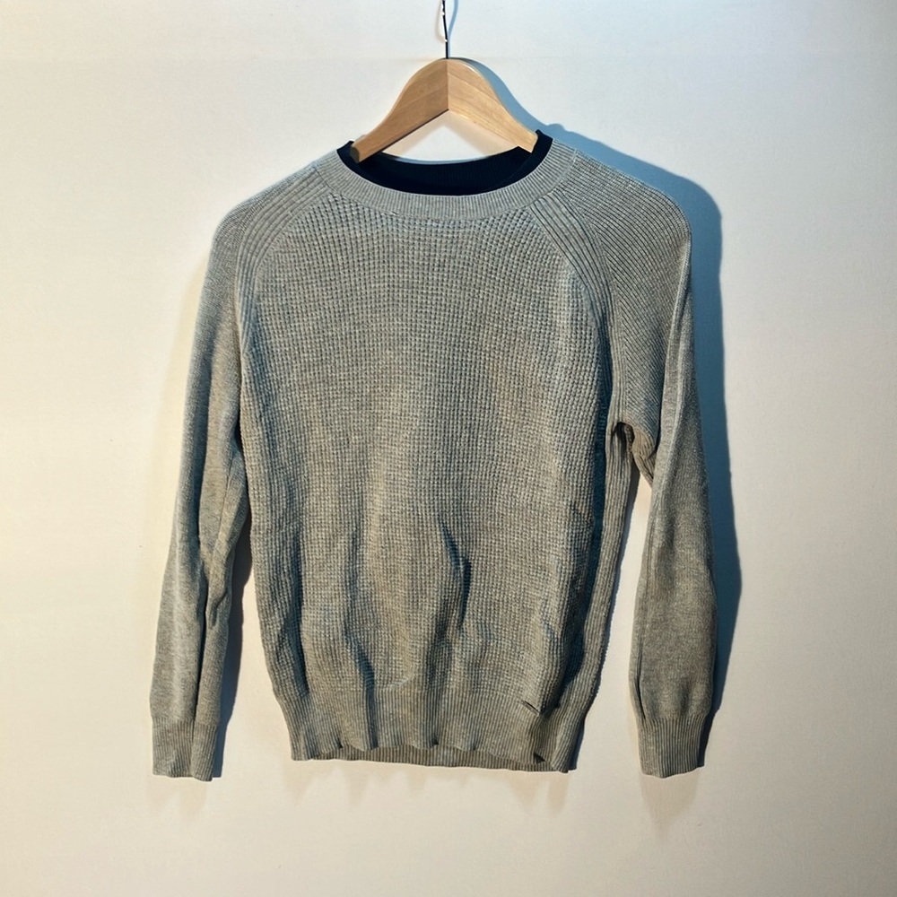Diesel Grey and Black Sweater